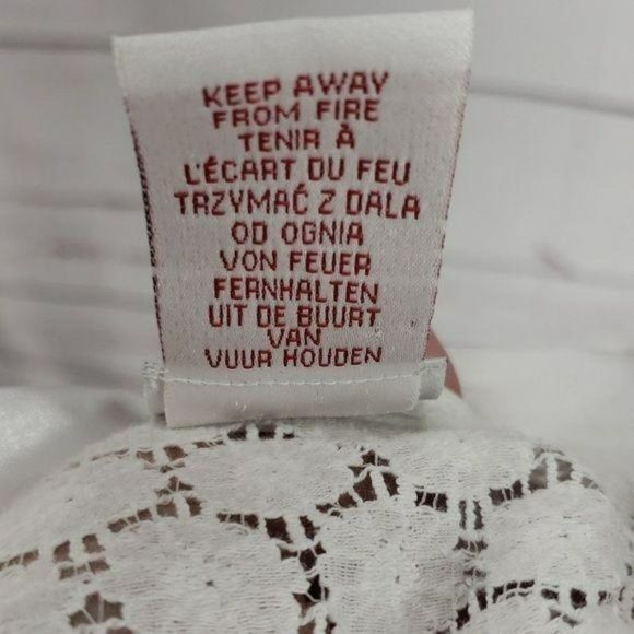 Maggie and Zoe Girls Navy and White Lace Back Dress Size 7‎ - Picture 6 of 7